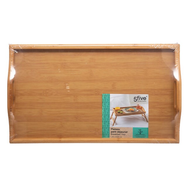Δίσκος Πρωινού από Μπαμπού 50 x 30 x 6,5 cm 540724270 5Five Simply ...