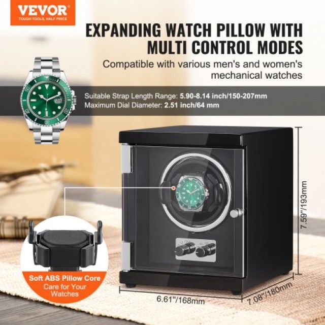 VEVOR Κουρδιστήρι Ρολογιού με Κινητήρα Mabuchi  SBZDSLH1Z00045VTTV2