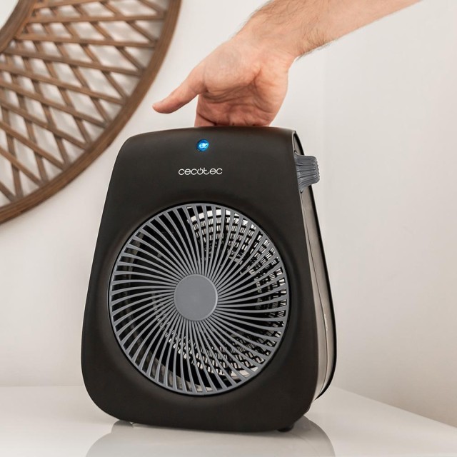 CECOTEC  Θερμοανεμιστήρας ReadyWarm 2000 Max Force Black με 2000 W, 2 επίπεδα ισχύος και 3 λειτουργίες  CEC-08252