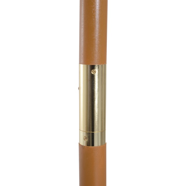 Ομπρέλα Outsunny Garden Διάμετρος 3m σε λευκό ξύλο 01-0244
