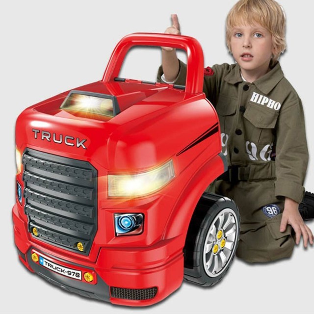BAKAJI Παιχνίδι Κατασκευής Ηλεκτρικού Αυτοκινήτου για Παιδιά με Φώτ...