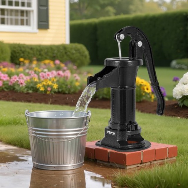 VEVOR Χειροκίνητη Αντλία Νερού Πηγαδιού, Ανυψωτικό Ύψος 25 ft, Αντι... VEVOR Χειροκίνητη Αντλία Νερού Πηγαδιού, Ανυψωτικό Ύψος 25 ft, Αντι...