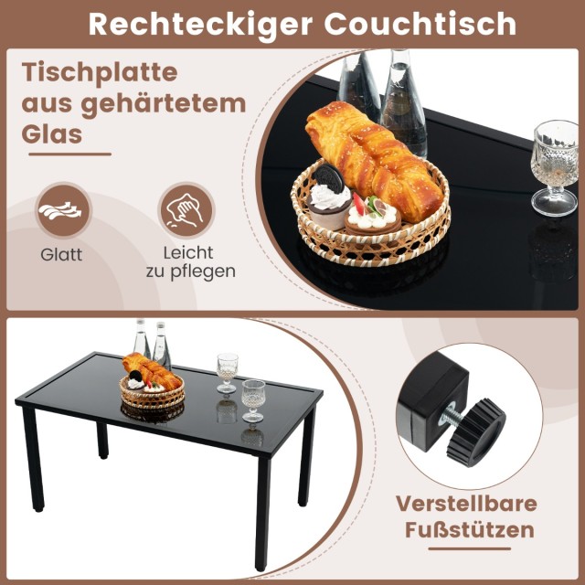 Costway Σετ Έπιπλα Βεράντας από Ρατάν Υψηλής Ποιότητας με Εργονομικ... Costway Σετ Έπιπλα Βεράντας από Ρατάν Υψηλής Ποιότητας με Εργονομικ...