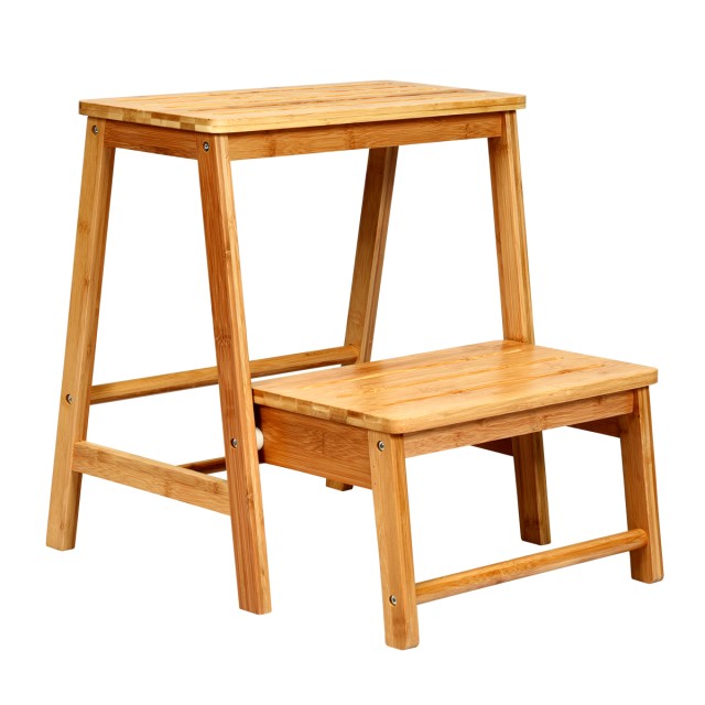 Costway Διπλή Σκάλα Καρέκλα Αναδιπλούμενη από Μπαμπού Φυσικό Χρώμα ... Costway Διπλή Σκάλα Καρέκλα Αναδιπλούμενη από Μπαμπού Φυσικό Χρώμα ...