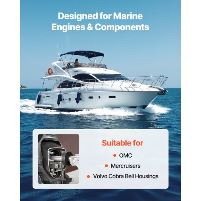 VEVOR Εργαλείο Ευθυγράμμισης Αφαίρεσης και Εγκατάστασης Ρουλεμάν Gi... VEVOR Εργαλείο Ευθυγράμμισης Αφαίρεσης και Εγκατάστασης Ρουλεμάν Gi...