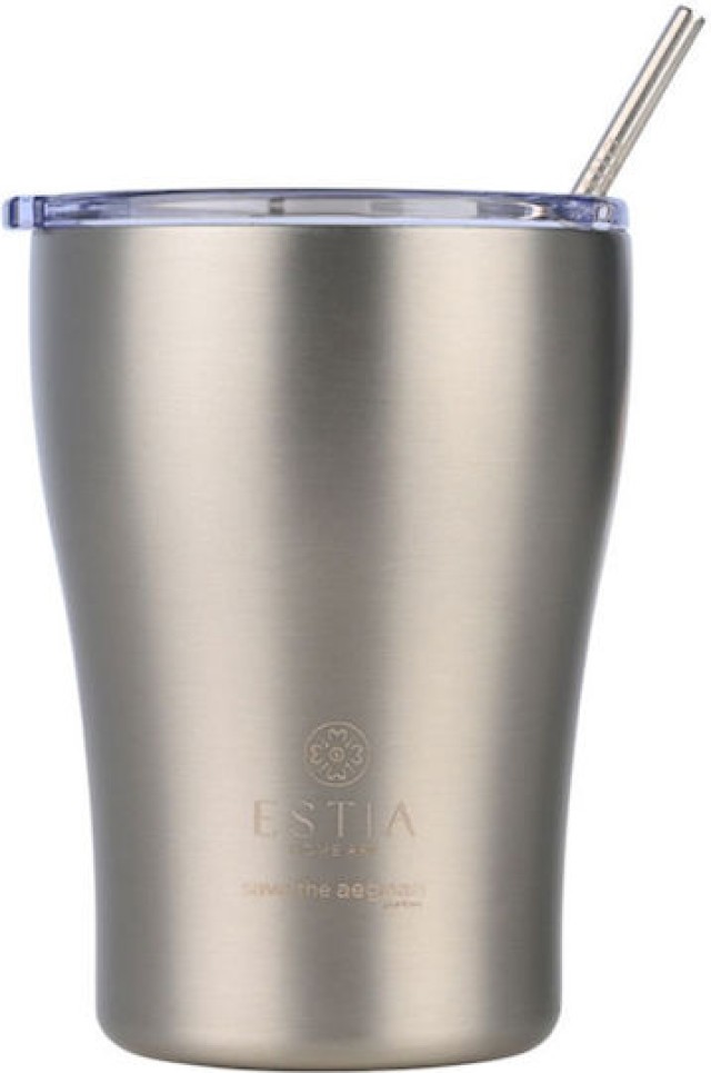 ESTIA Θερμική Κούπα Καφέ 350ml Save the Aegean Σχέδιο Ροής 01-31855