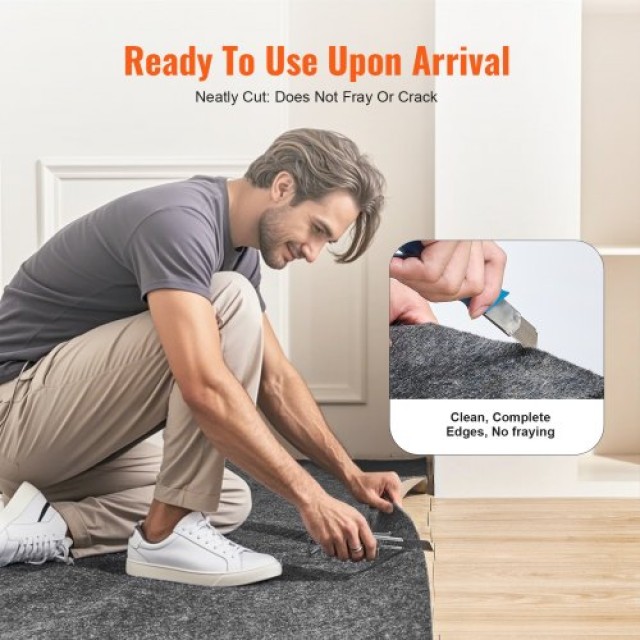 VEVOR  Αντιολισθητικό Υπόστρωμα Χαλιού 153x244cm 0.6cm  FHDTDBFHWFHQD2XKRV0