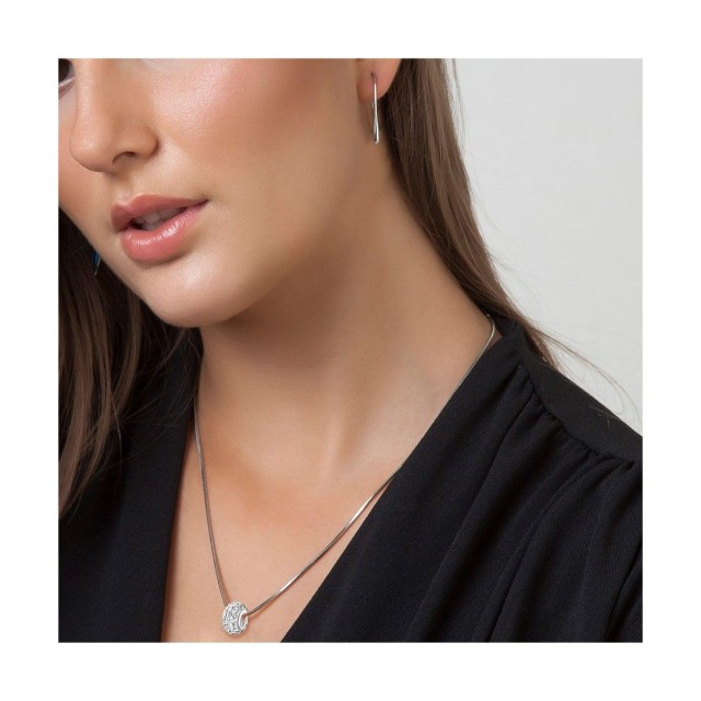 So Charm Κολιέ Διακοσμημένο με Κρύσταλλα Swarovski, Ασημί BS4416-CRYS So Charm Κολιέ Διακοσμημένο με Κρύσταλλα Swarovski, Ασημί BS4416-CRYS