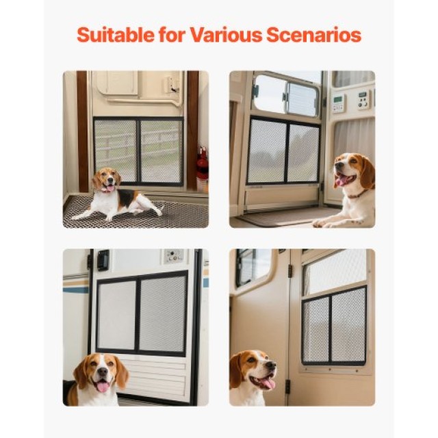 VEVOR Προστατευτικό Πόρτας RV 673.1 x 508 mm Αλουμινίου για Κατοικί...