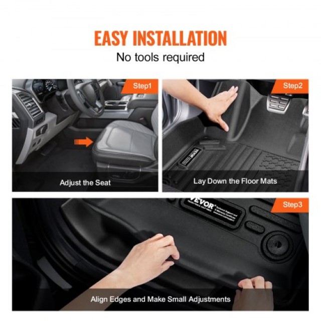 VEVOR  Πατάκια Αυτοκινήτου Dodge Durango/Jeep Grand Cherokee 2016-2024  SUVDBDDQDURAQXSVRV0