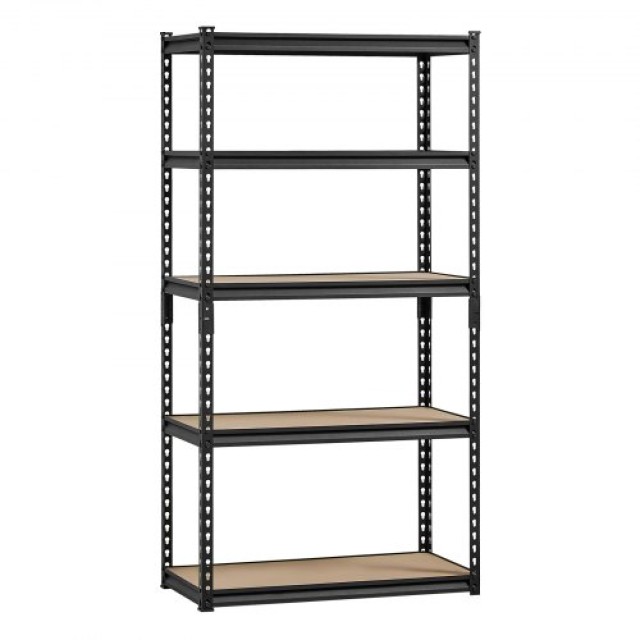 VEVOR Ράφια Αποθήκευσης 5 Επιπέδων 16 Β x 32 Π x 62.8 Υ για Γκαράζ MDBSXHJ16326G0P9FV0