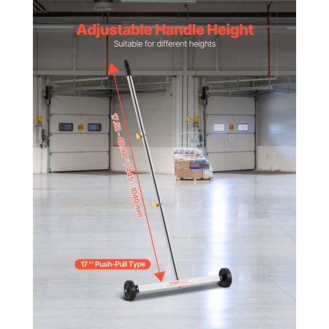 VEVOR Μαγνητική Σκούπα με Ρόδες, 43 εκ., Ρυθμιζόμενη Λαβή TLSCXQSQ1... VEVOR Μαγνητική Σκούπα με Ρόδες, 43 εκ., Ρυθμιζόμενη Λαβή TLSCXQSQ1...