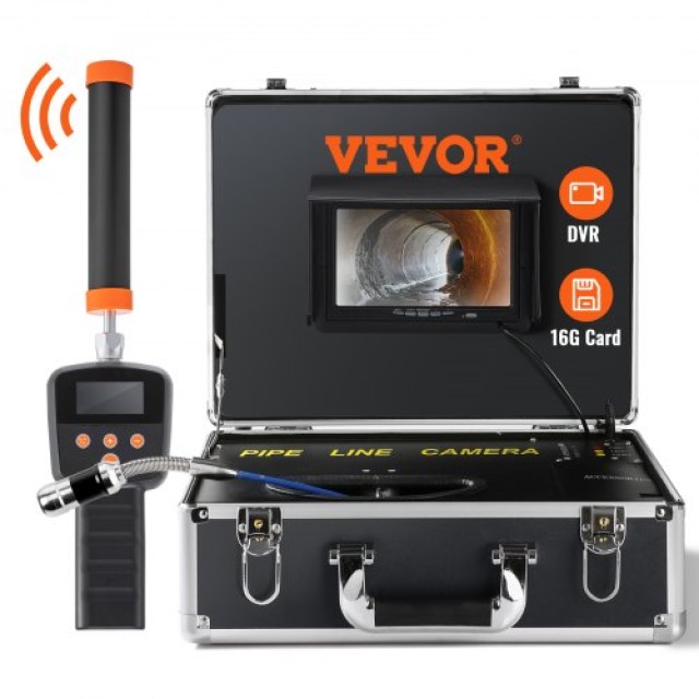 Κάμερα Αποχέτευσης VEVOR 7 1000TVL 100ft με Εντοπιστή 512Hz  DDWKXSGDNK730R9OPV2