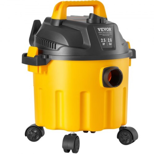 VEVOR Υγρού/Ξηρού Σκούπα 10L 2 HP με Ακροφύσια Κίτρινη  SYGSZKXCQ10LIYALNV2