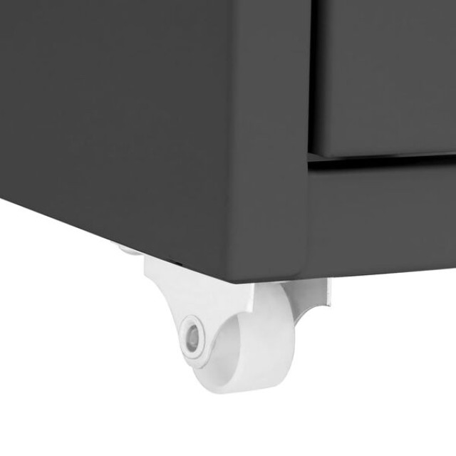 vidaXL Μεταλλική Αρχειοθήκη με 8 Συρτάρια και 4 Τροχούς Ανθρακί 28 ... vidaXL Μεταλλική Αρχειοθήκη με 8 Συρτάρια και 4 Τροχούς Ανθρακί 28 ...