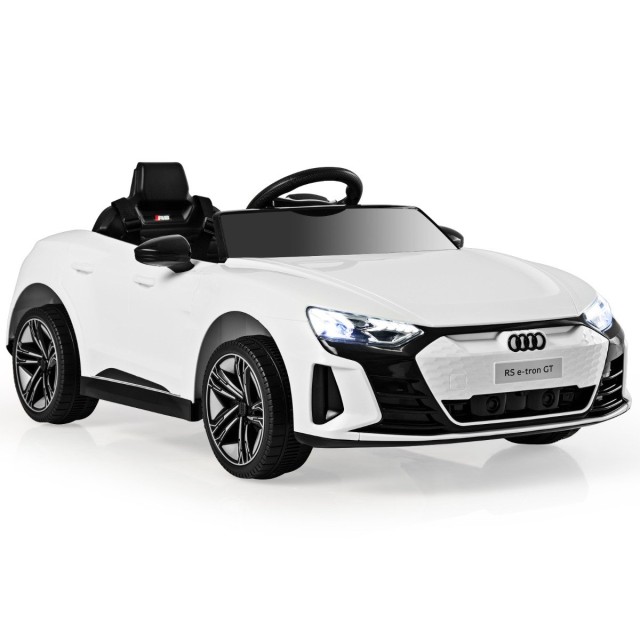 Costway  Παιδικό Ηλεκτροκίνητο Αυτοκίνητο Audi RS GT με Τηλεχειριστήριο και LED Φώτα TQ10229DE-WH