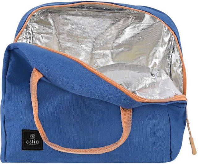 ESTIA Ισοθερμική Τσάντα Φαγητού 6lt Save the Aegean  Μπλε Τζιν 01-1...