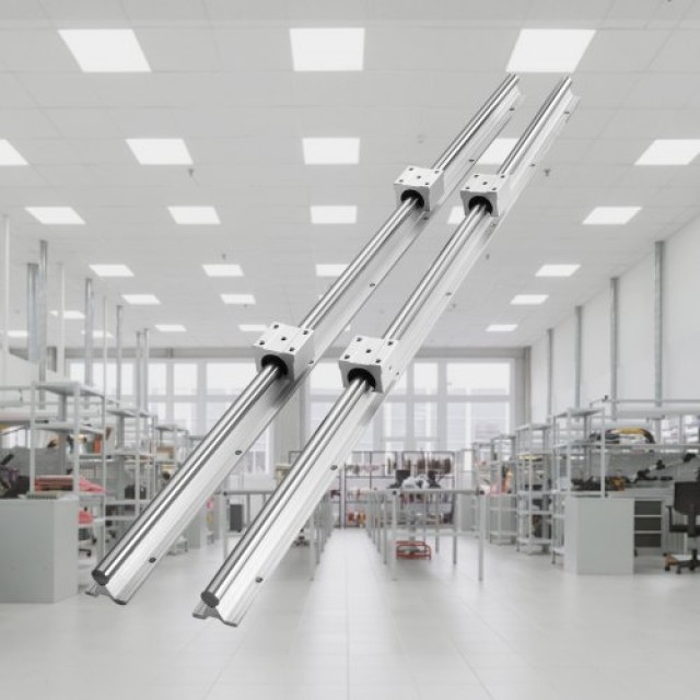 VEVOR  Σετ Οδηγών SBR20 800mm, 2 Οδηγοί & 4 Συστοιχίες SBR20UU για CNC Router ZXDGSBR2800MMZ0CIV0