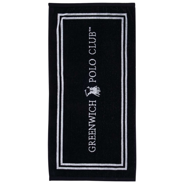 GREENWICH POLO CLUB Πετσέτα Γυμναστηρίου 45x90 Essential 3942 Μαύρη...