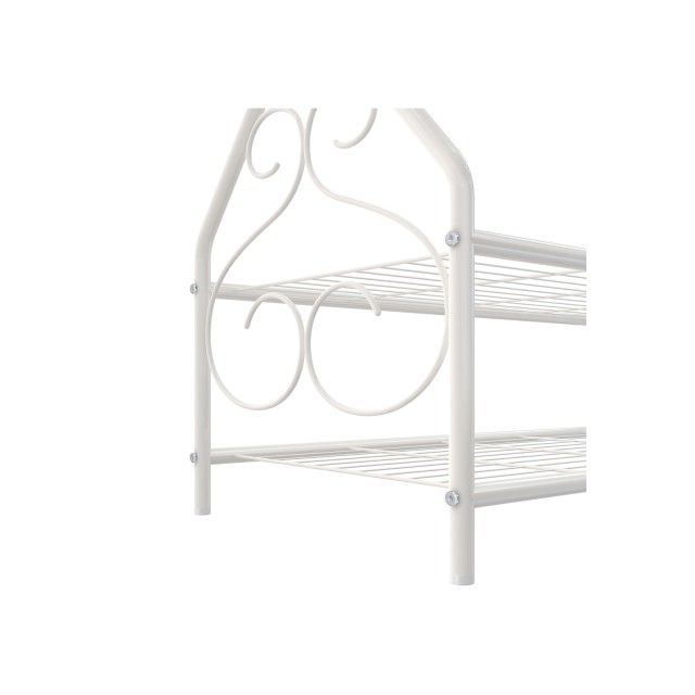 SONGMICS Μεταλλική Κρεμάστρα Ραφιέρα Vintage 92 x 41 x 173 cm, Κρεμ HSR07WV1 - 12 άτοκες δόσεις και 5?sh back