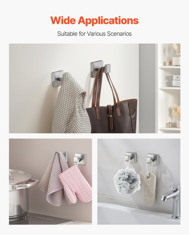 VEVOR Σετ Αξεσουάρ Μπάνιου 5 Τεμαχίων από Ανοξείδωτο Ατσάλι με Ποδι... VEVOR Σετ Αξεσουάρ Μπάνιου 5 Τεμαχίων από Ανοξείδωτο Ατσάλι με Ποδι...