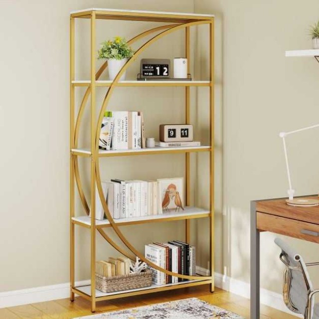 Costway Εταζέρα Βιβλιοθήκης 86x30x175 εκ. JV12895WH