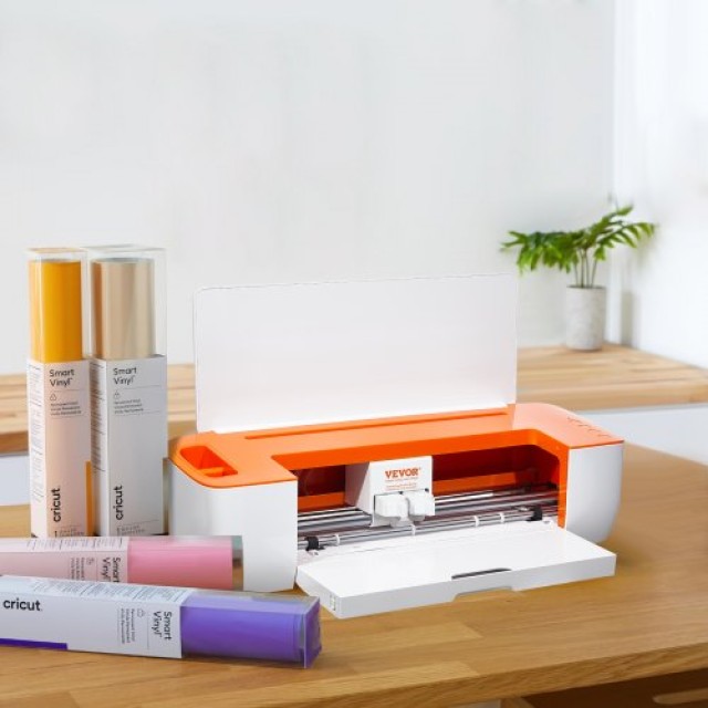 VEVOR  Μηχανή Κοπής Βινυλίου, Bluetooth, Συμβατή με iOS, Android, Windows, Mac, Σχέδια για Κάρτες & Διακόσμηση Σπιτιού  QZDTSKZJLYKZDNA00V2