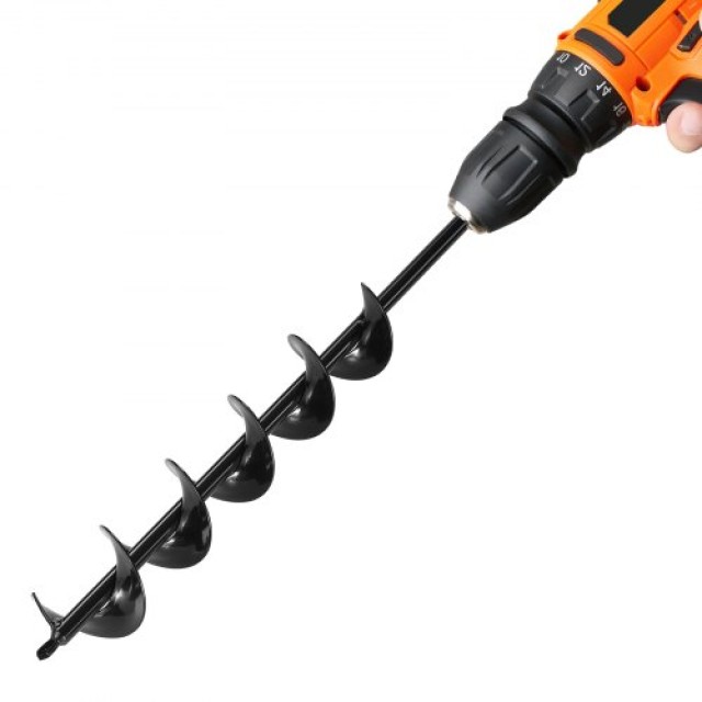 VEVOR Σπειροειδές Τρυπάνι Γης 8x60cm για Γλάστρες LXZZT1G80MM6E08ZC...