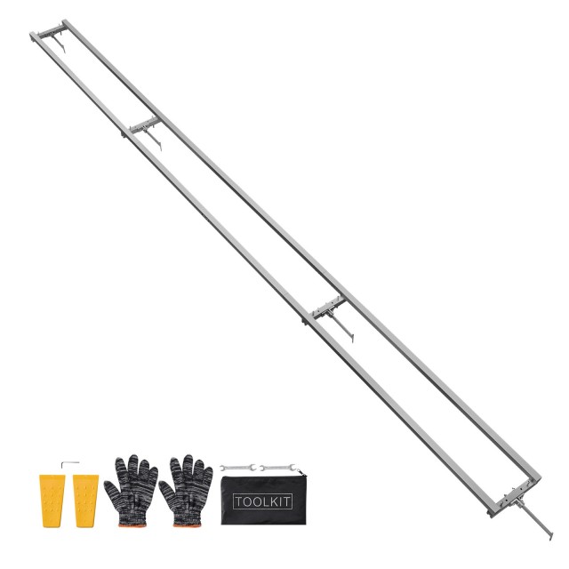 VEVOR Ρυθμιζόμενος Οδηγός Σιδηροτροχιάς Αλυσοπρίονου 3.66 m με 4 Δι... VEVOR Ρυθμιζόμενος Οδηγός Σιδηροτροχιάς Αλυσοπρίονου 3.66 m με 4 Δι...