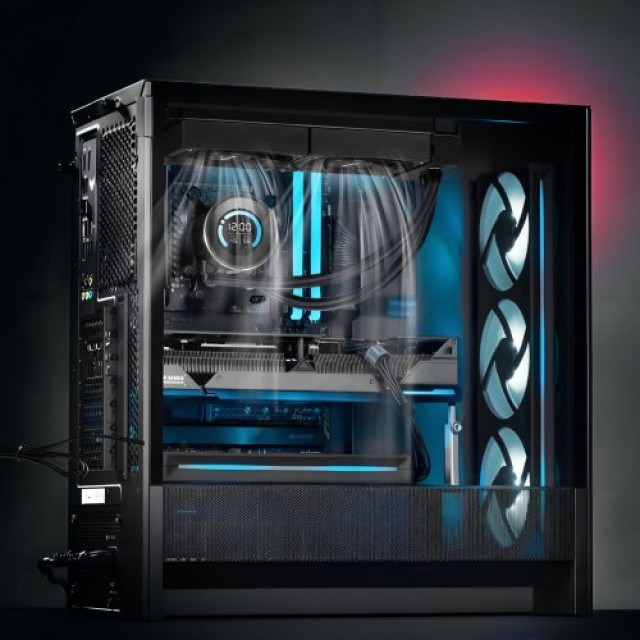VEVOR Ψύκτρα Υγρού CPU AIO με Ανεμιστήρα 120 mm για Intel AMD CPULQFSSLDPBHDXT7V9