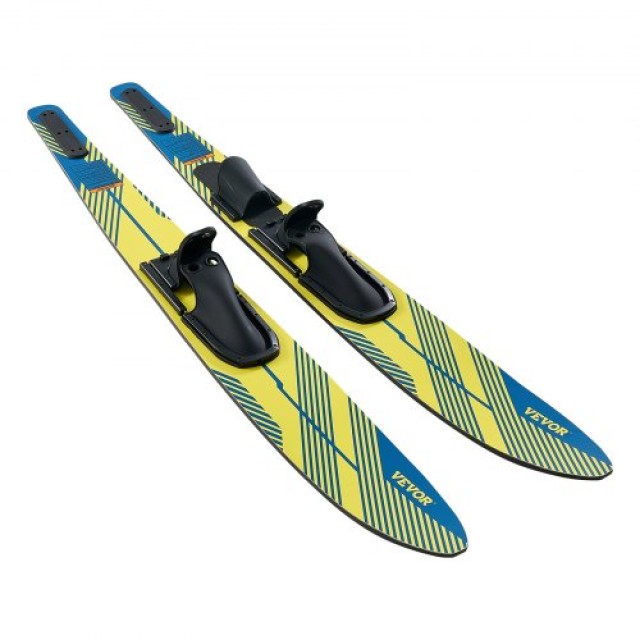VEVOR Σκι Νερού 170.2 cm με Ρυθμιζόμενες Δέστρες X-9 για Ενήλικες H...