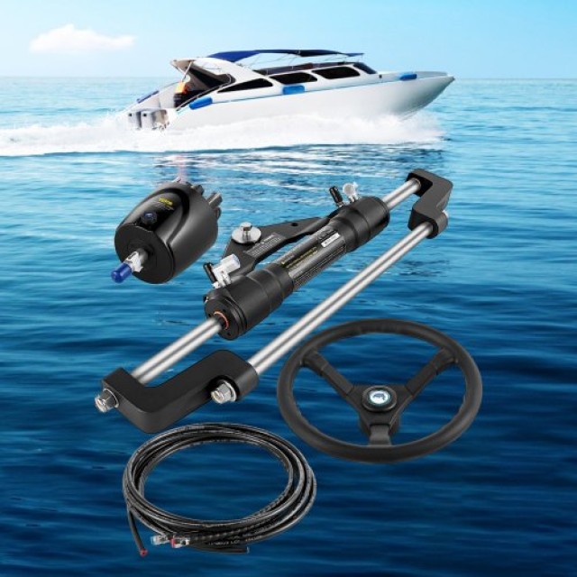 Σετ Υδραυλικής Τιμονιέρας VEVOR για Σκάφη, 300HP  YYDJHK6400A-3TJ24V0