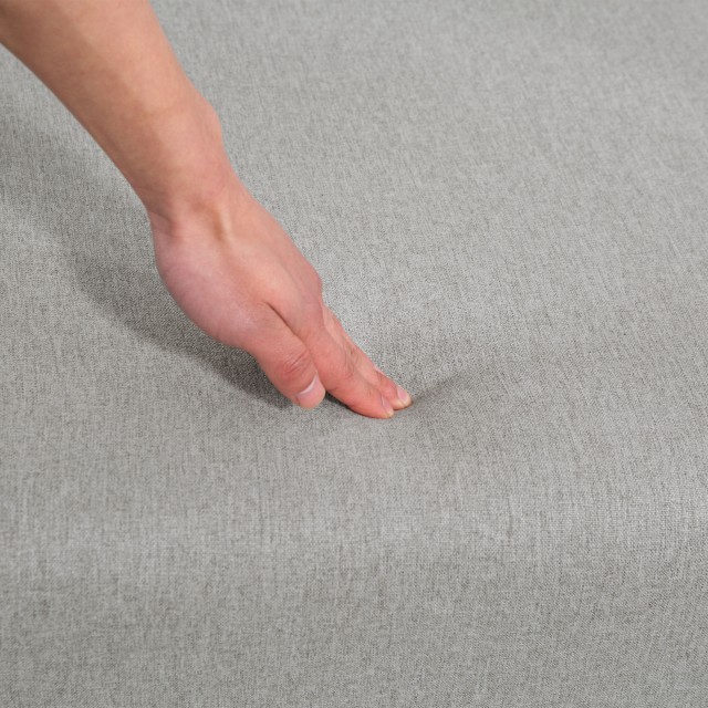 Πολυθρόνα Δαπέδου 61 x 80 x 74cm Μετατρέψιμη σε Σεζλόνγκ από Ύφασμα 61 x 161 x 59cm Ανοιχτό Γκρι  83B-154V00LG HOMCOM