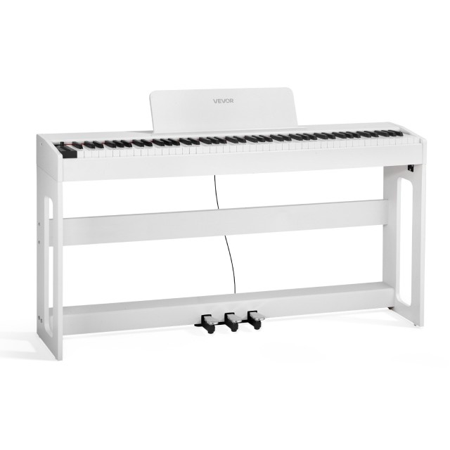 VEVOR 88 Πλήκτρα Πλήρους Βάρους Ψηφιακό Πιάνο με Στήριγμα & Πεντάλ,...