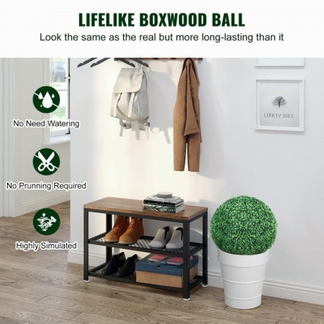 Τεχνητά Δεντράκια VEVOR Boxwood, 50 εκ. (2 τεμ.), Σφαιρικά Φυτά Διακόσμησης  RGZWXJQ20YC04FIJEV0