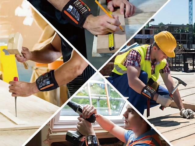 Verk Group Μαγνητικό Βραχιόλι για Βίδες και Εργαλεία - Ισχυρός Μαγν...