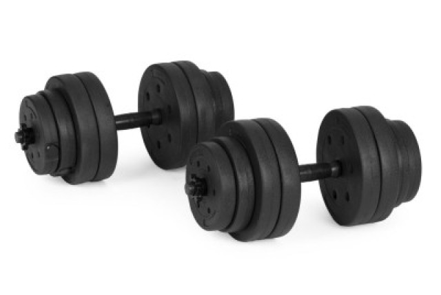 Multistore Ρυθμιζόμενα βαράκια 2x10 kg σετ για άσκηση 20 kg FW001