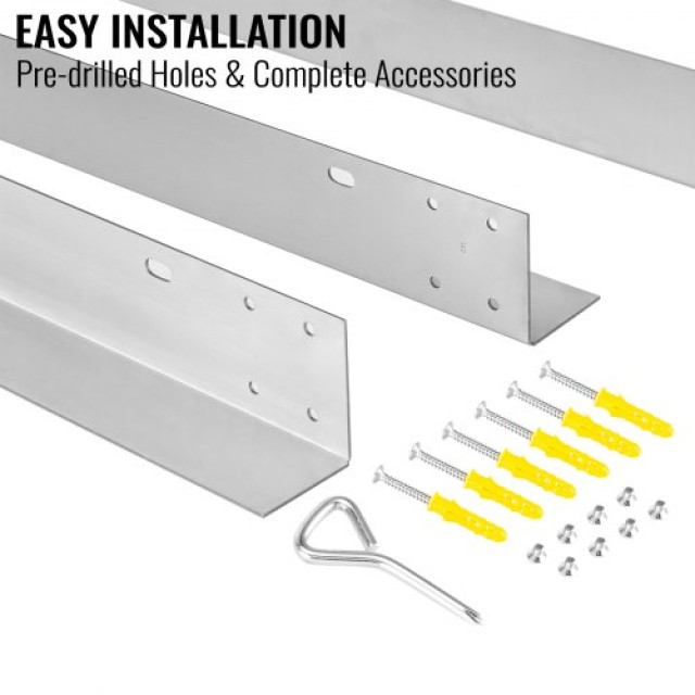 VEVOR Εξωτερικό Πλαίσιο Φινιρίσματος για BBQ, 31x46cm, Ανοξείδωτο Α...