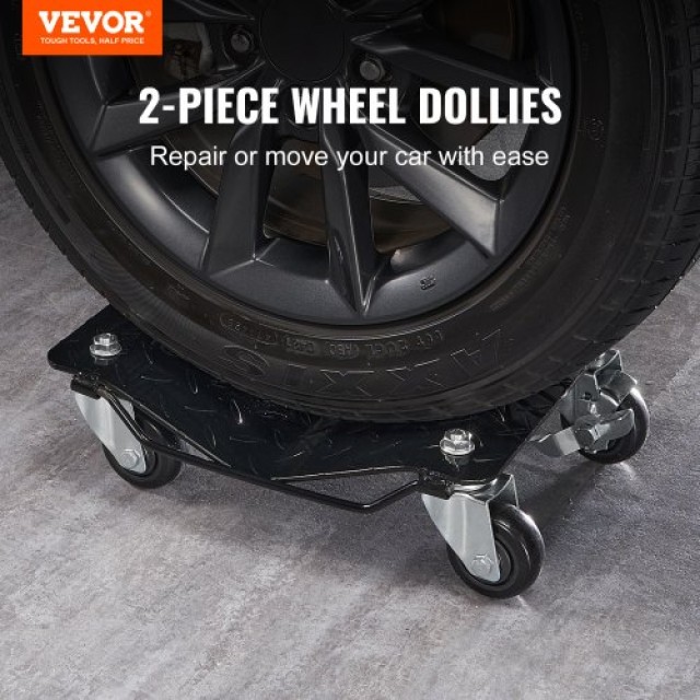 VEVOR Καρότσι Αυτοκινήτου 2τμχ Βαρέως Τύπου 1360kg για Επισκευές  N...