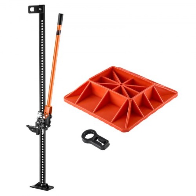 VEVOR Υδραυλικός Γρύλος Εκτός Δρόμου 153cm με Βάση 3.18 T Ανελκυστή...