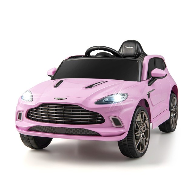 Costway  Αδειοδοτημένο Παιδικό Όχημα Aston Martin DBX με LED Φώτα και Τηλεχειριστήριο TQ10142DE-PI