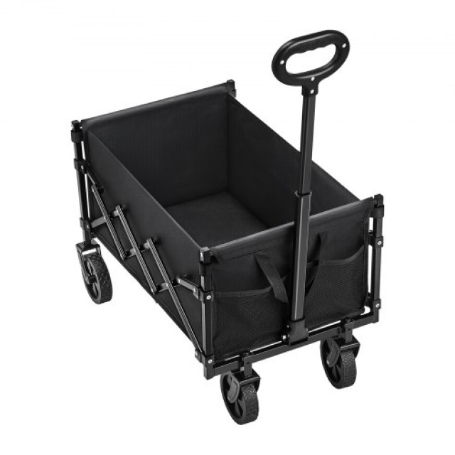 VEVOR Καροτσάκι Κήπου 120L & 225LBS Βαρέως Τύπου Μαύρο ZDHYBXSSTCHS...