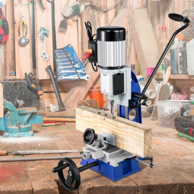 VEVOR  Επιτραπέζιος Ορθοτορνός, 1/2 HP, 1700 RPM, για Τρύπες σε Ξύλο  FSJ12HP16A148J5VRV2