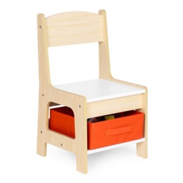 ECOTOYS Σετ παιδικών επίπλων τραπεζάκι + 2 καρέκλες πίνακας κιμωλία...