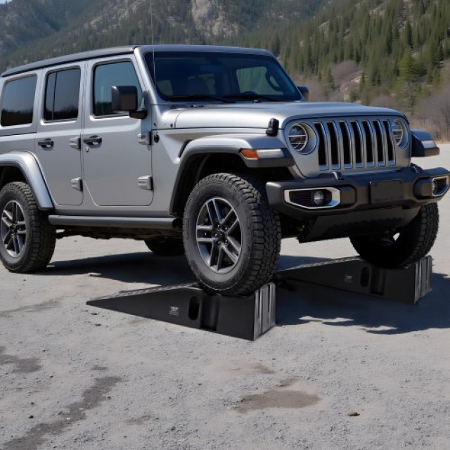 VEVOR Βαρέως Τύπου Αυτοκινητοράμπες 2 Τεμ, 7257 kg, Ύψος Ανύψωσης 1...