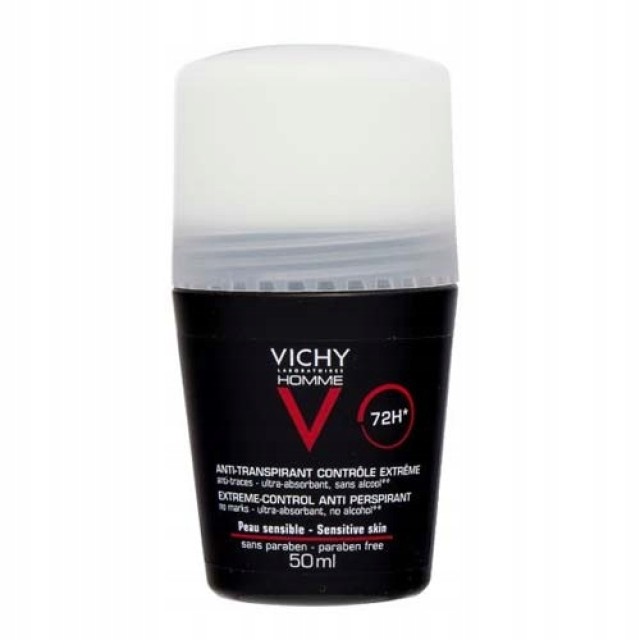 Vichy Ανδρικό Αποσμητικό Roll-On με Αντιιδρωτική Δράση 72 Ωρών 3337...