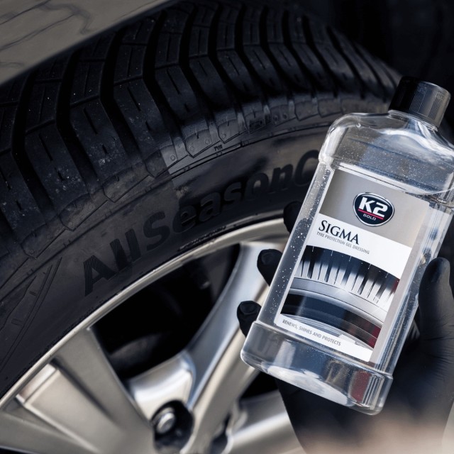 K2 ΣΙΓΜΑ Γυαλιστικό Ελαστικών 500 ML G157