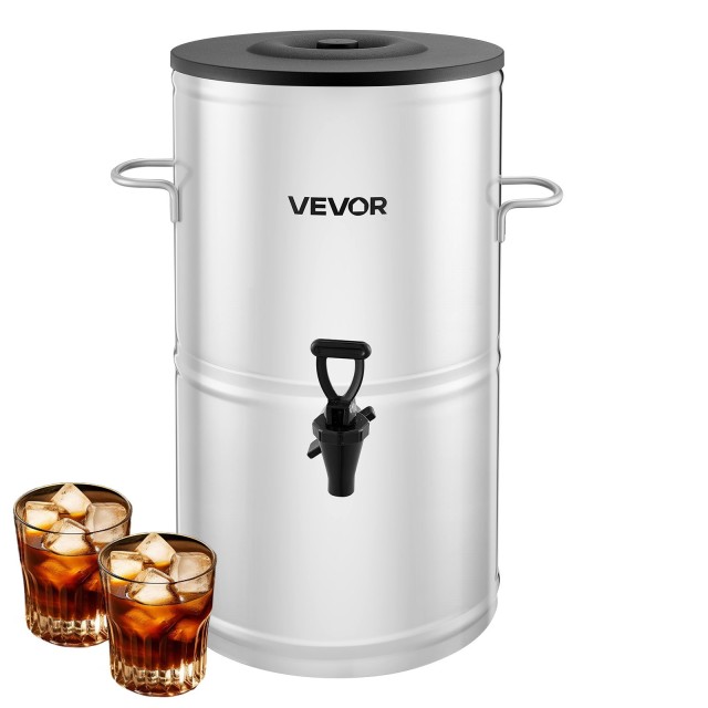 VEVOR Διανομέας Παγωμένου Τσαγιού 4 Γαλόνια/15L από Ανοξείδωτο Ατσά...
