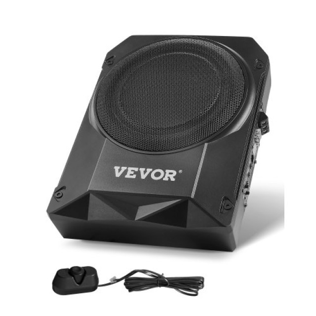 VEVOR 10 400W Υποκάθισμα Αυτοκινήτου Subwoofer Slim Ενισχυμένο Σύστ...