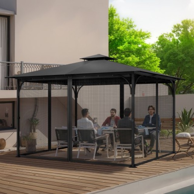 VEVOR Αντικατάσταση Δικτύου Κιόσκι 10x13x6.8 ft LTWZDL10FT13SZYAEV0